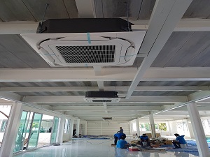 Ameya International เอมีญ่า งาน ติดตั้ง เครื่องปรับอากาศ แอร์ แอร์บ้าน แอร์ระบบVRV VRF ไดกิ้น แคเรียร์ สตาร์แอร์ air conditioner daikin carrier star aire ระบปรับอากาศในอาคาร จังหวัด สระบุรี